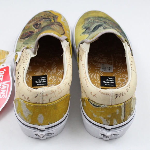 Vans Vincent Van Gogh Skull Classic Slip On - Picture 3 of 5